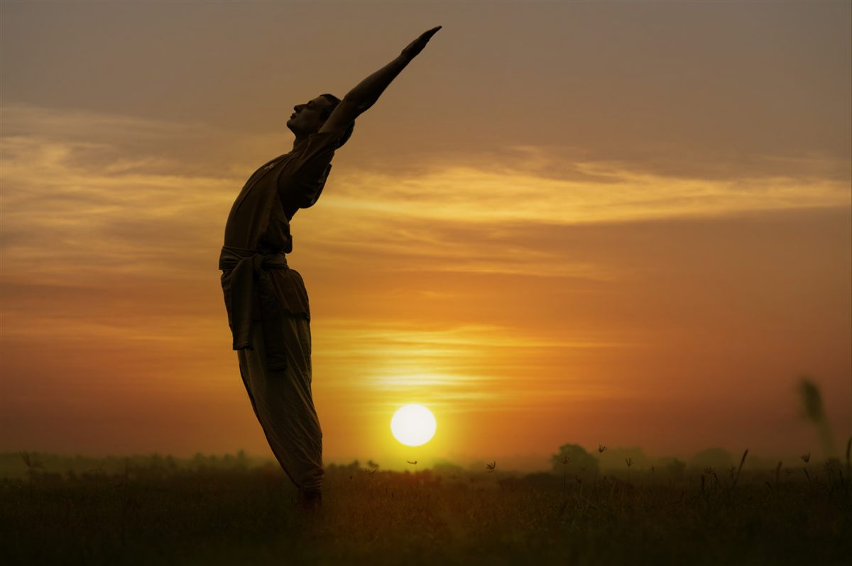 Surya Kriya practice at Yoga Darshana